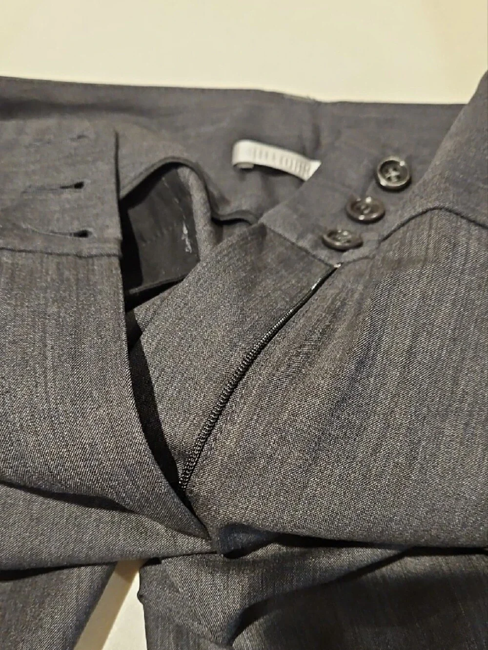 Wool Blend All Business Menswear Style Wide Leg Pant 0117 - Picture 8 of 12